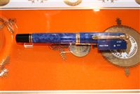 Pelikan M800 Fountain Pen Blue on Blue