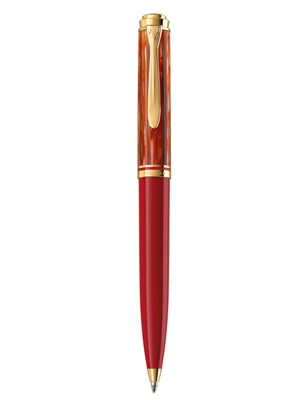 Pelikan M600 Tortoise Red Ballpoint Pen