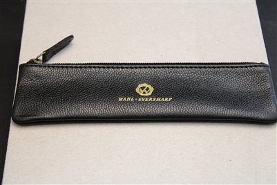 Wahl-Eversharp zippered leather pen pouch