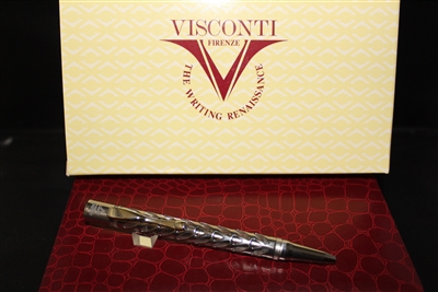Visconti Ballpoint Skeleton Titanium Ballpoint Convertible Pen
